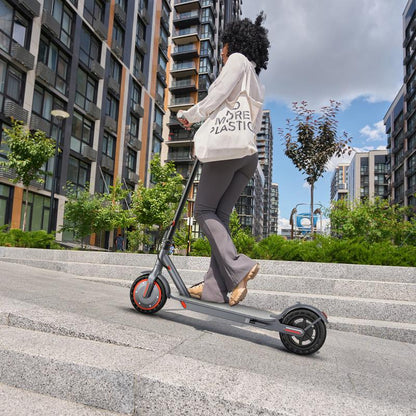 350W Folding E-Scooter & E-Bike | 22/28/40MPH Versions | Dual Suspension, 23 Miles Range, 8.5'' Tires - APP Controlled for Teens & Adults