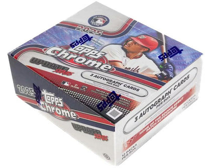 2025 Topps Chrome Update Series Baseball Hobby Jumbo Box