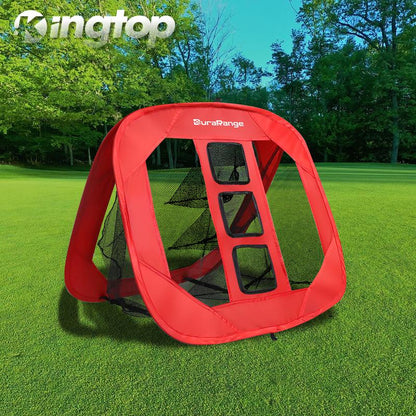 KNGTOP Pop-Up Golf Chipping Net, Chip Training Aid for Precision & Distance, Outdoor & Indoor Practice, Best Gift for Golf Lover,Home Golf